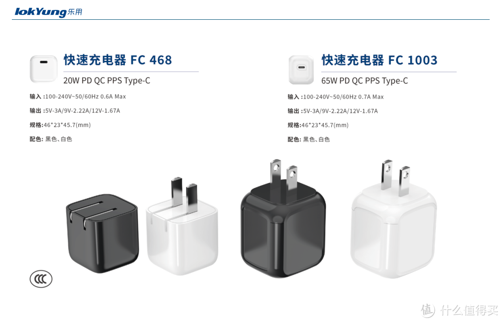 乐用时代充电产品汇总，支持PD、QC、PPS等快充协议