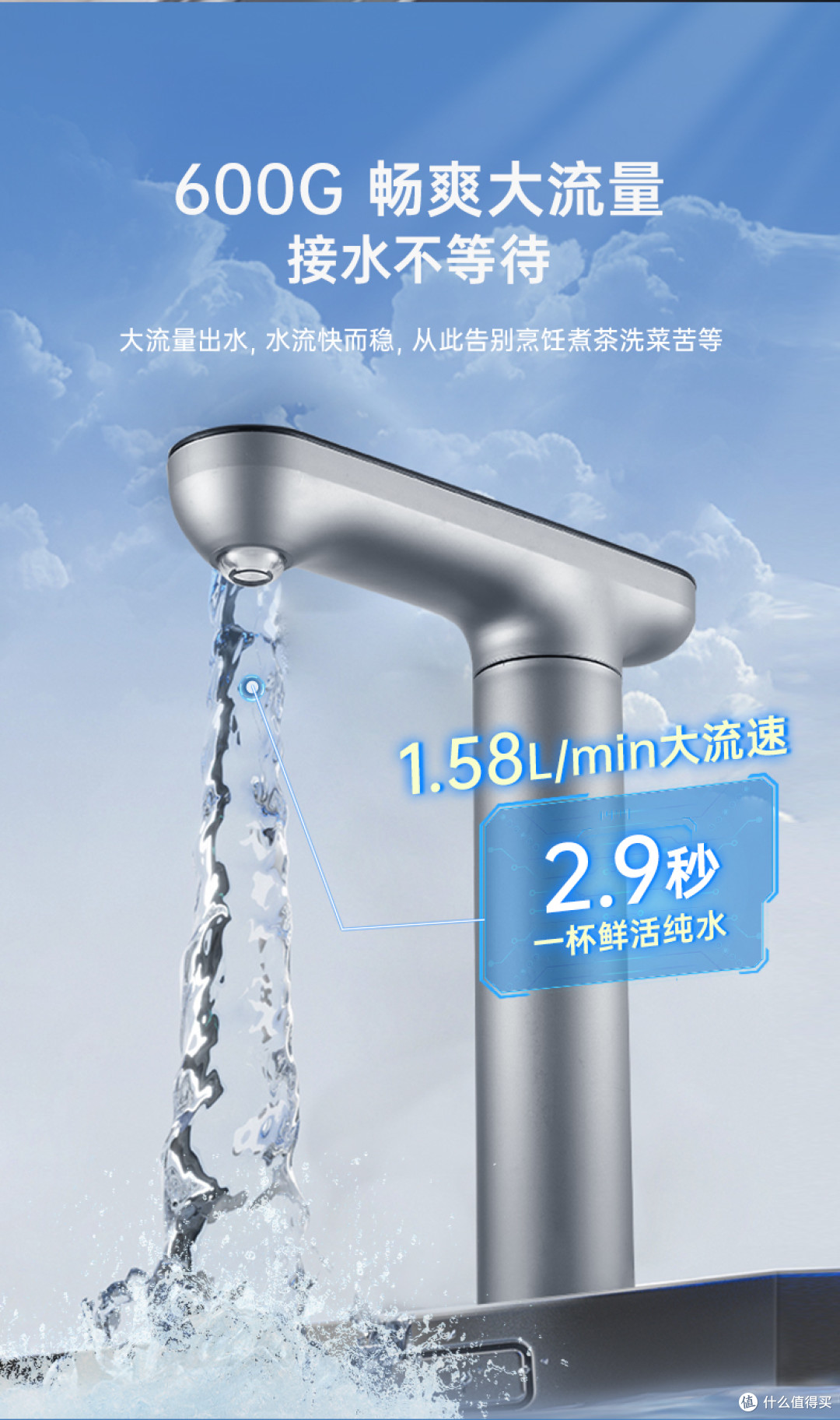 新品上市:小米尼家用净热一体直饮即滤即热式净水器,5年长效RO