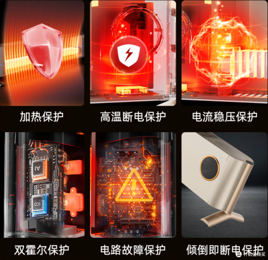 欧盟认证安全,冬日神器!宫菱取暖器测评:速热节能,火爆全网!