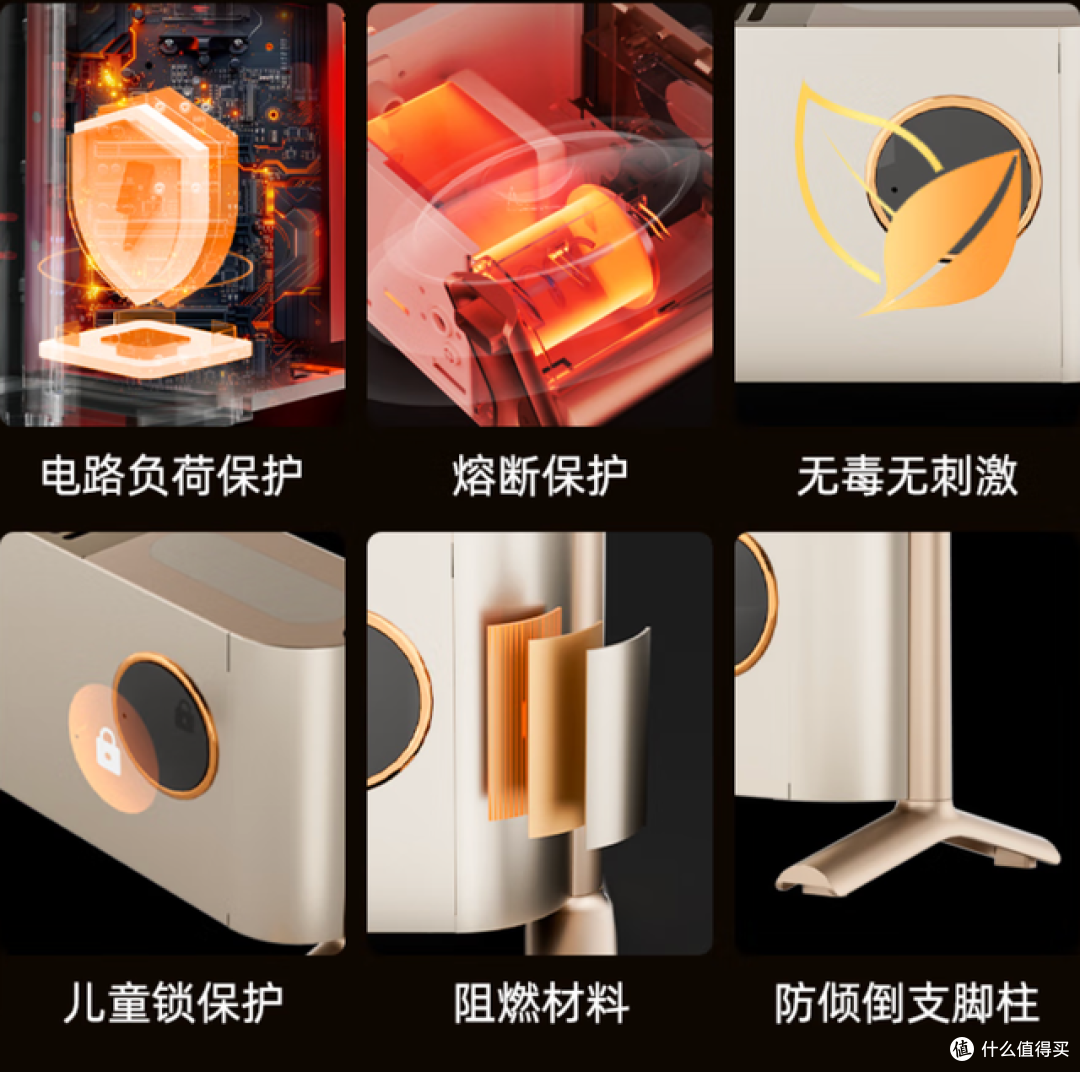 欧盟认证安全,冬日神器!宫菱取暖器测评:速热节能,火爆全网!