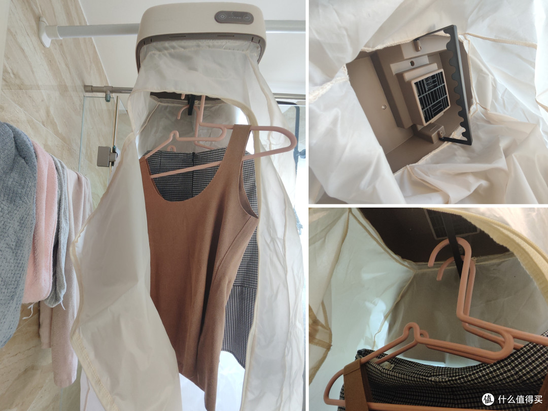 宫菱烘干机测评：首创烘蒸双模式，告别干衣盲区，羽绒厚衣无压力