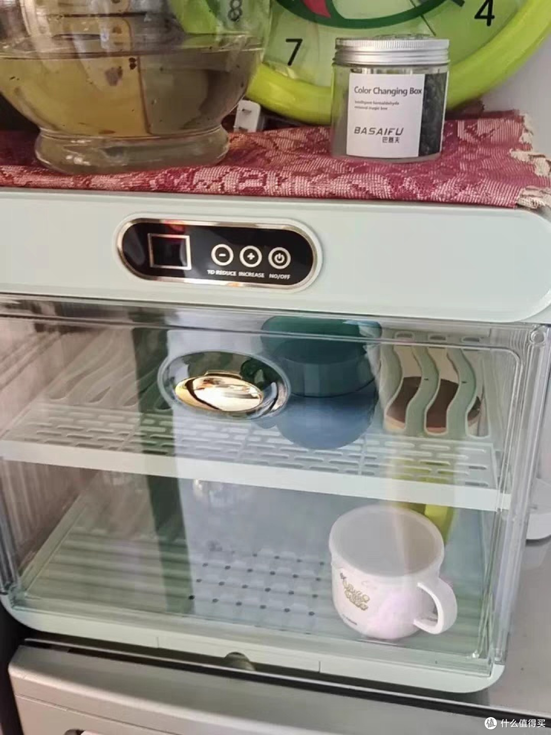 水杯消毒碗柜家用小型杯架沥水烘干咖啡玻璃杯子置物架茶具收纳