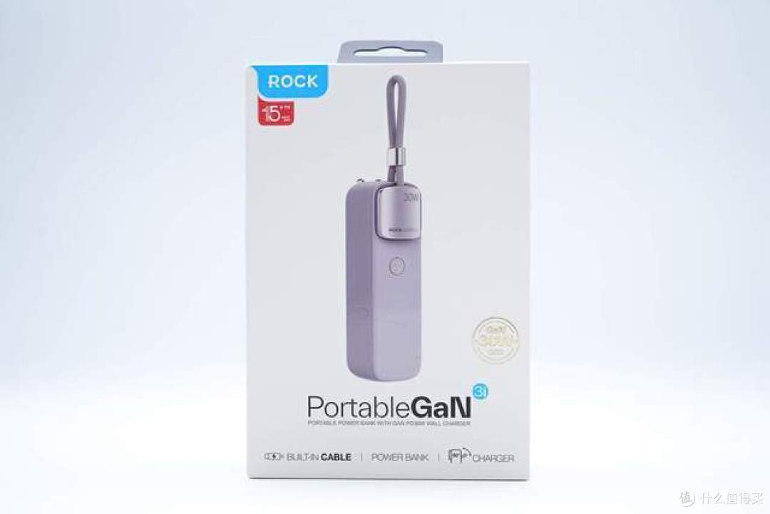 内置1节亿纬锂能电芯,ROCK随行 PD30W GaN三合一移动电源拆解