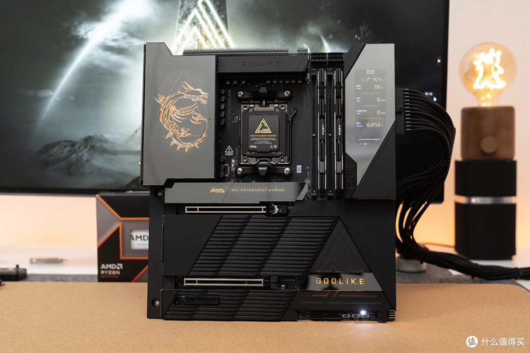 终身质保的顶配X870E主板,微星 MEG X870E GODLIKE 超神开箱体验