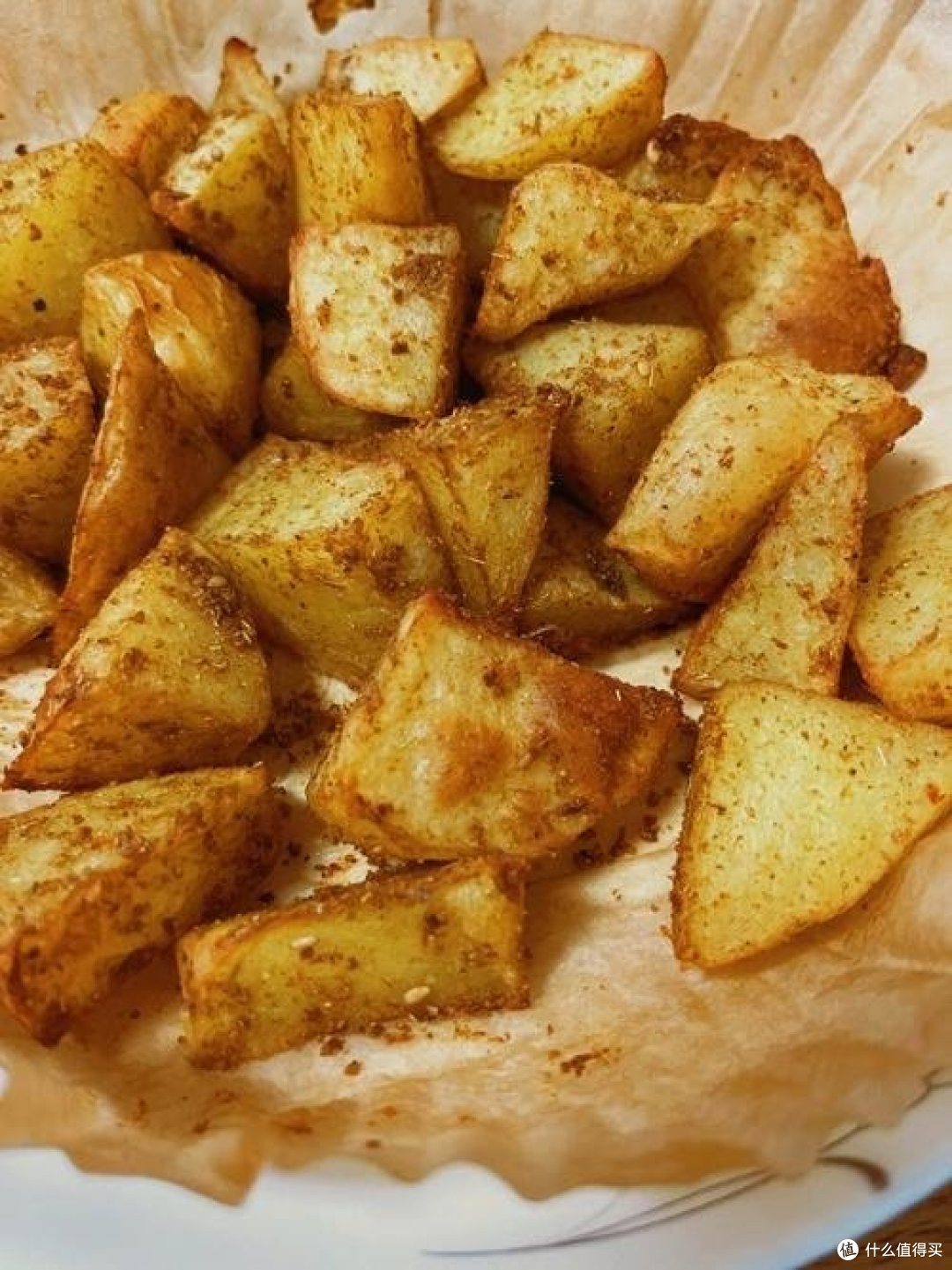 空气炸锅烤土豆，简单又好吃！