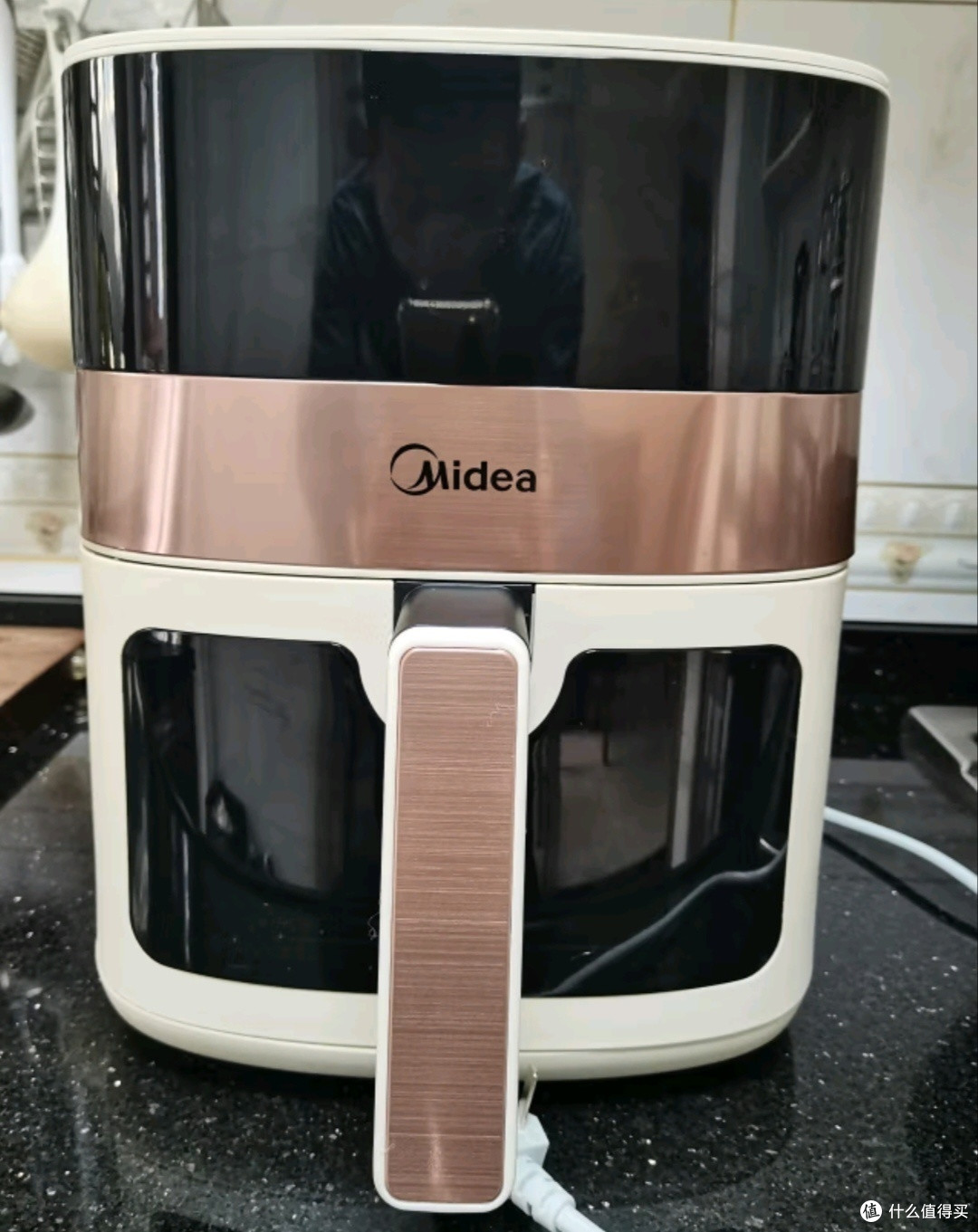 美的（Midea）空气炸锅 不用翻面  炸烤箱一体机 6.3L KZC6381