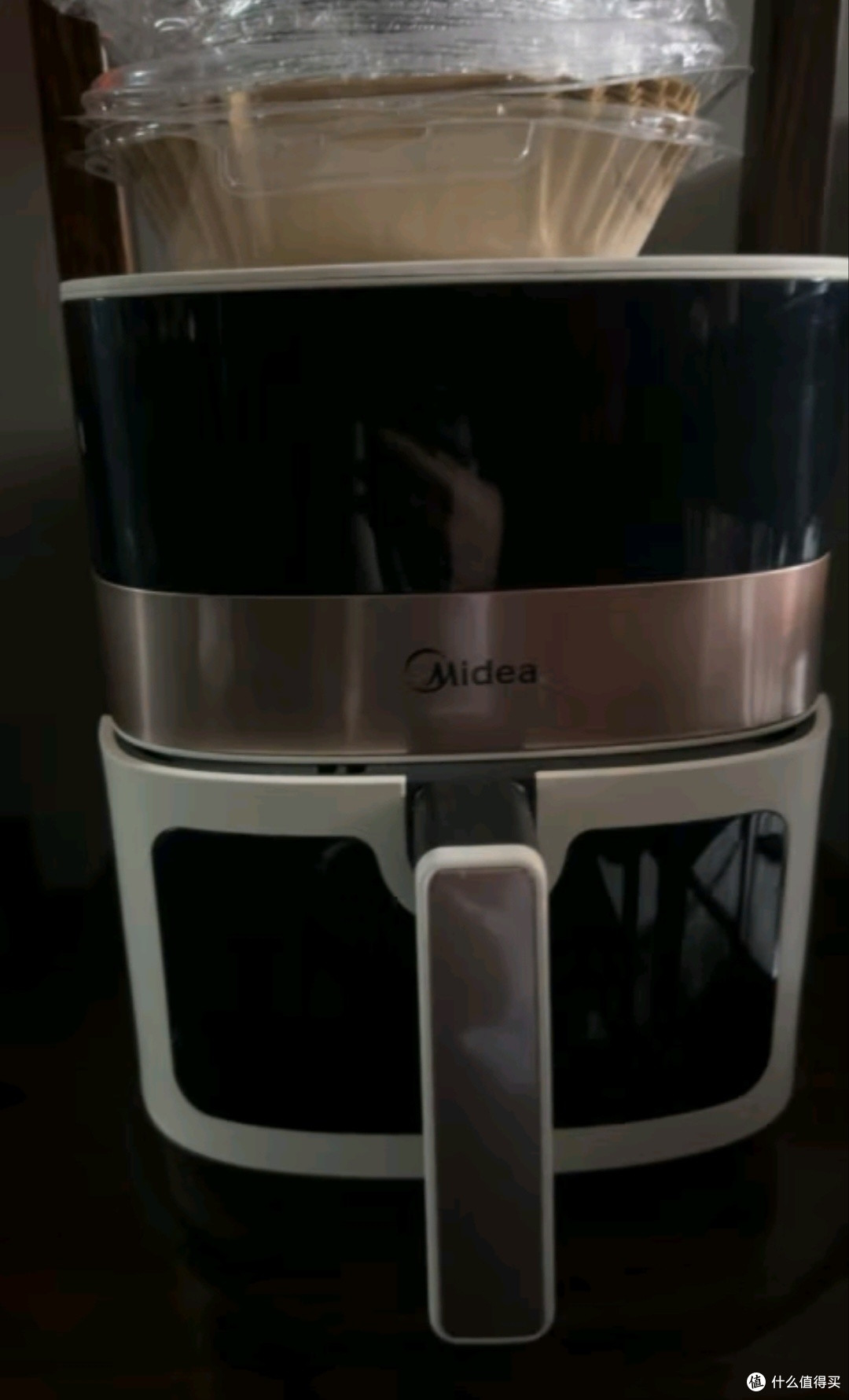 美的（Midea）空气炸锅 不用翻面  炸烤箱一体机 6.3L KZC6381