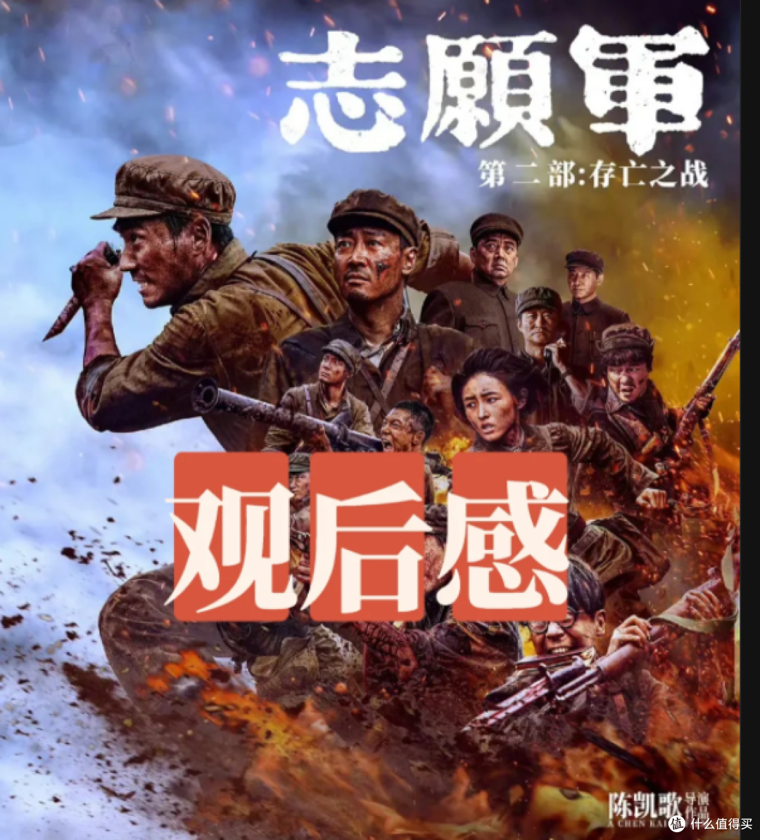 《志愿军存亡之战》观后感