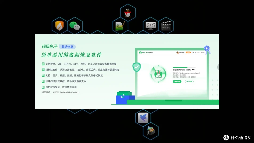 支持多种数据存储设备的恢复操作