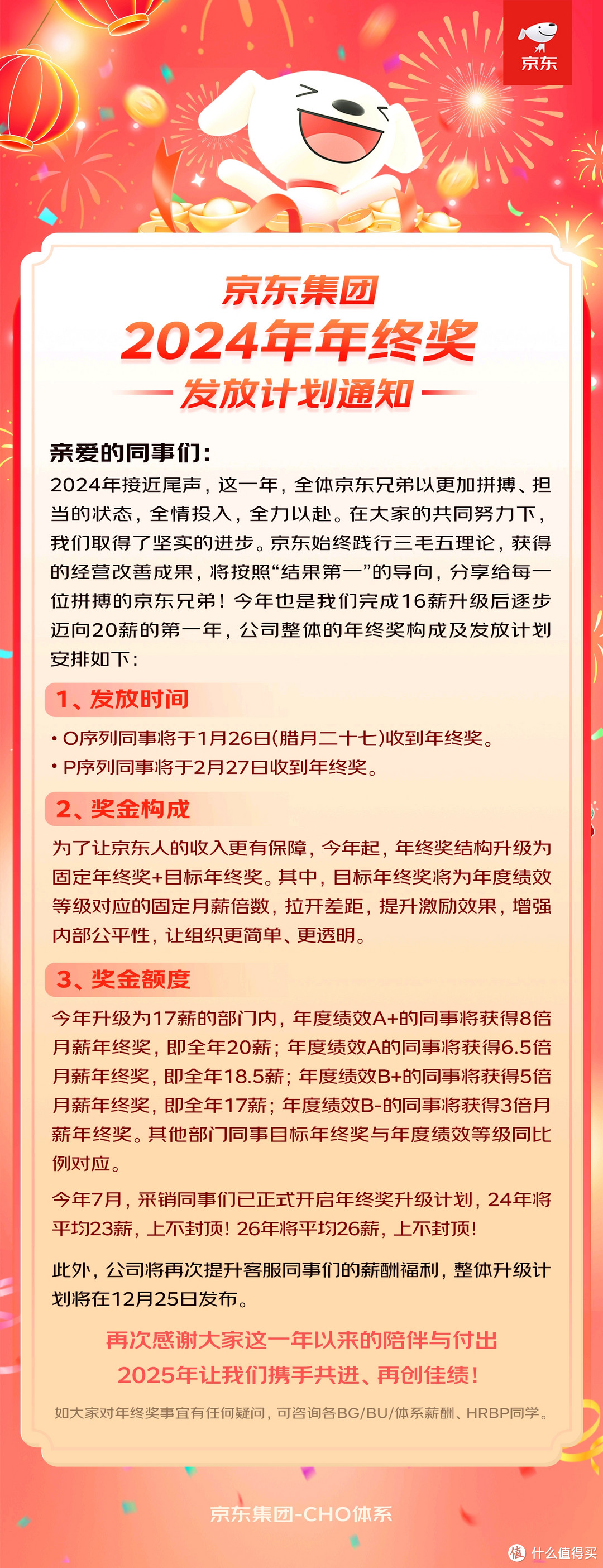 年终奖从16薪到20薪：京东的底气来自哪里？