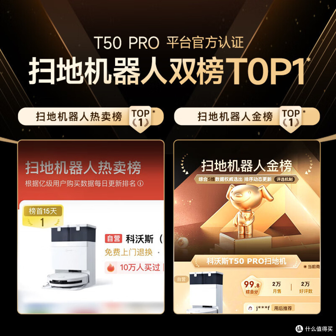 扫地机销量排行榜出炉:科沃斯第2,云鲸第三,小米跌出前五!