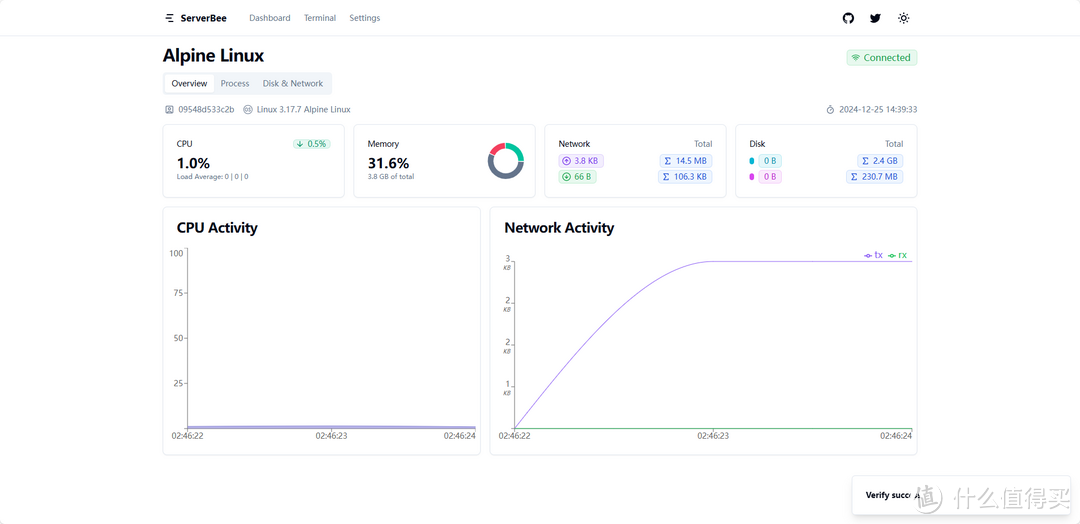 NAS 部署 ServerBee：实时监控 NAS 状况