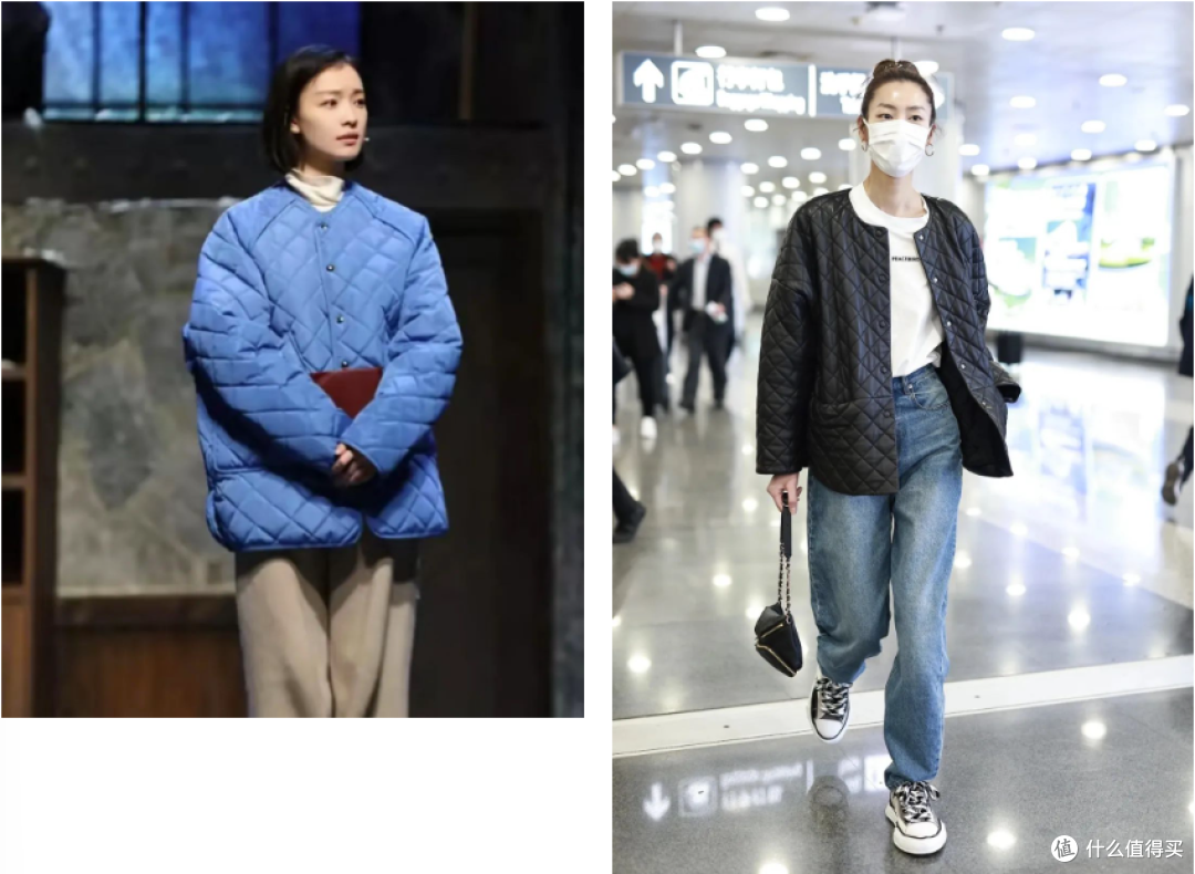 羽绒服内胆变皇室老钱风格?被嘲“土”的绗缝外套竟然这么穿!