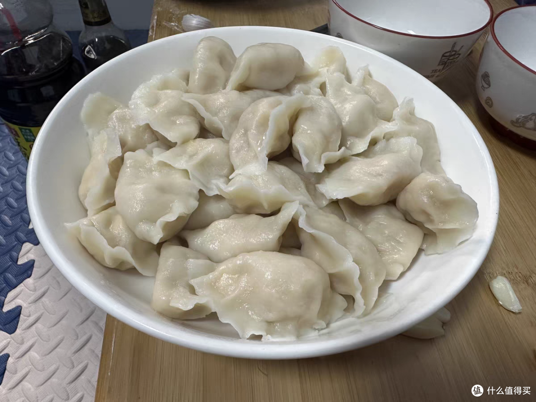 包饺子调馅料,我的厨艺越来越高了