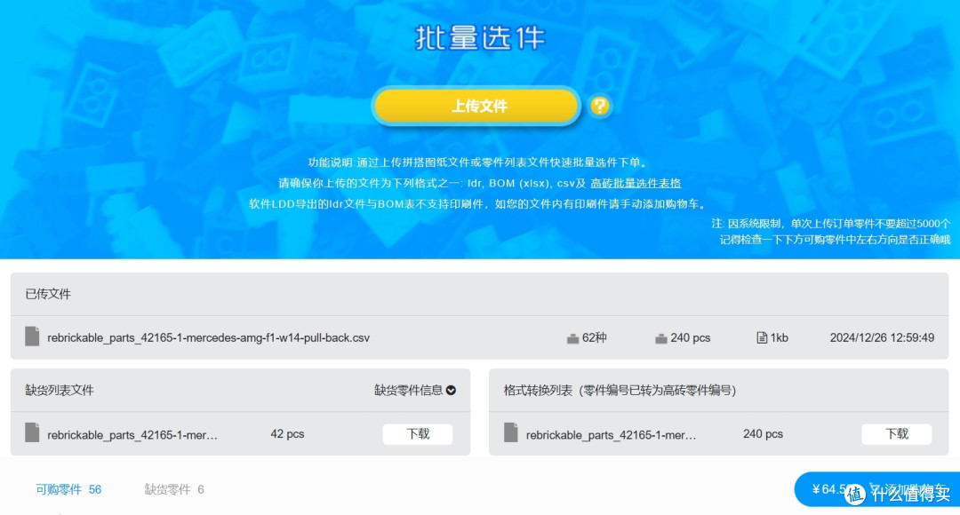 在高砖商城复刻一台42165 W14 F1是一种怎么样的体验?
