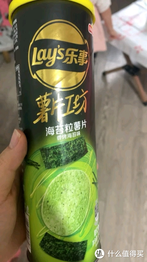 乐事薯片工坊这个海苔味好好吃！