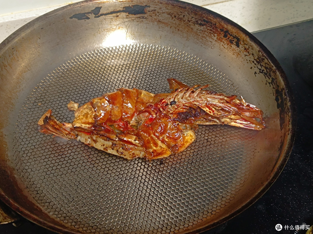 年货采购之有小手臂那么长的大虾