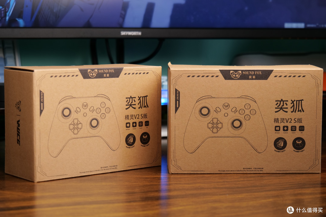 外观更新,堆料升级!入门手柄新秀奕狐精灵V2S