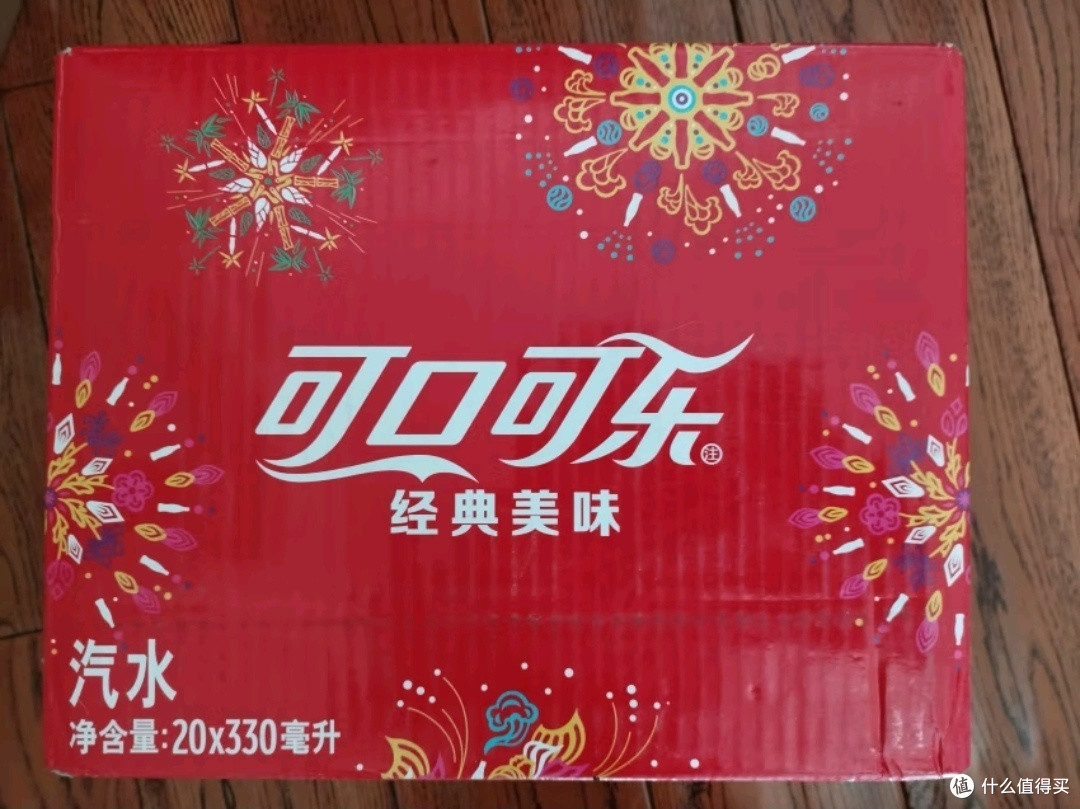 我的年货清单之可口可乐烟花罐礼盒