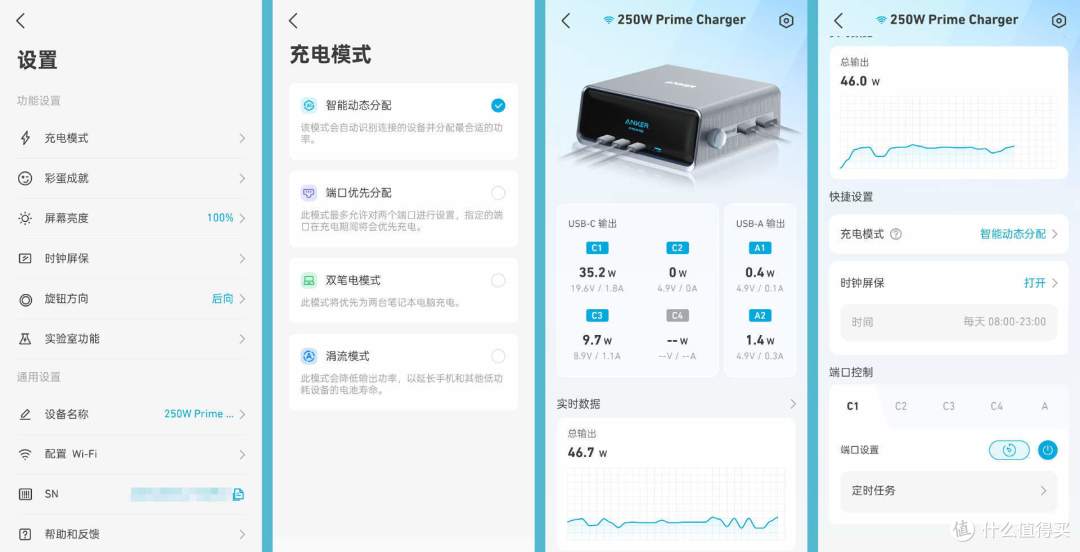 安克创新突破!Anker Prime250W桌面充电器,输出功率随心调