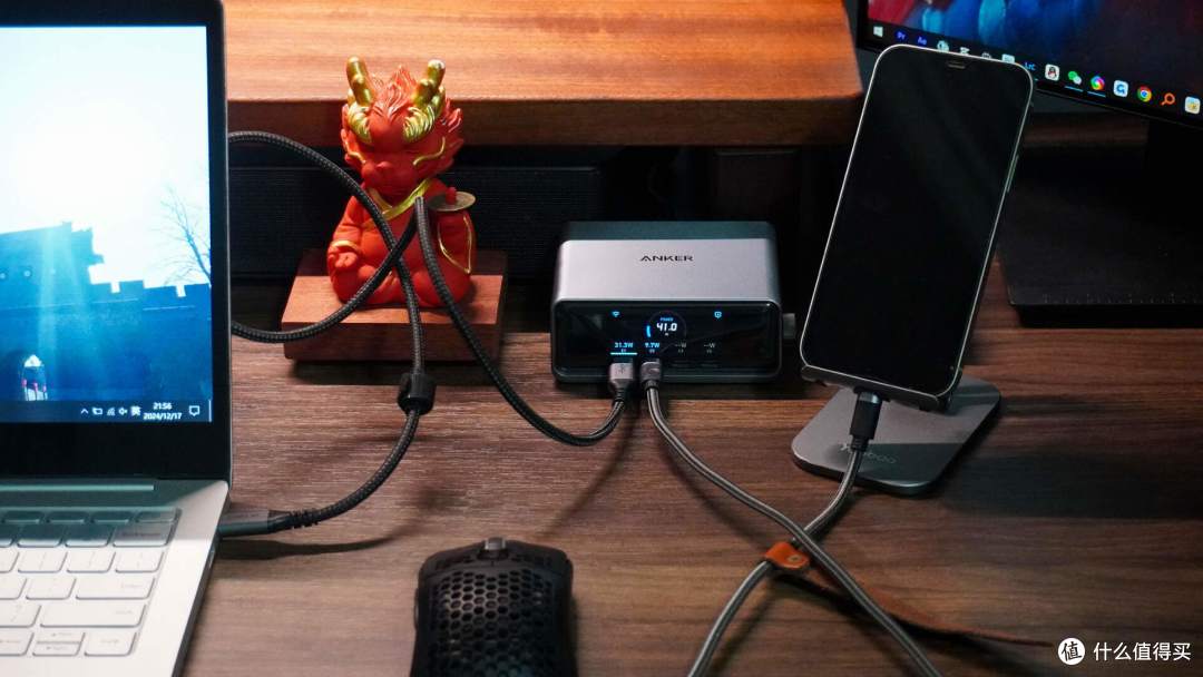 安克创新突破!Anker Prime250W桌面充电器,输出功率随心调