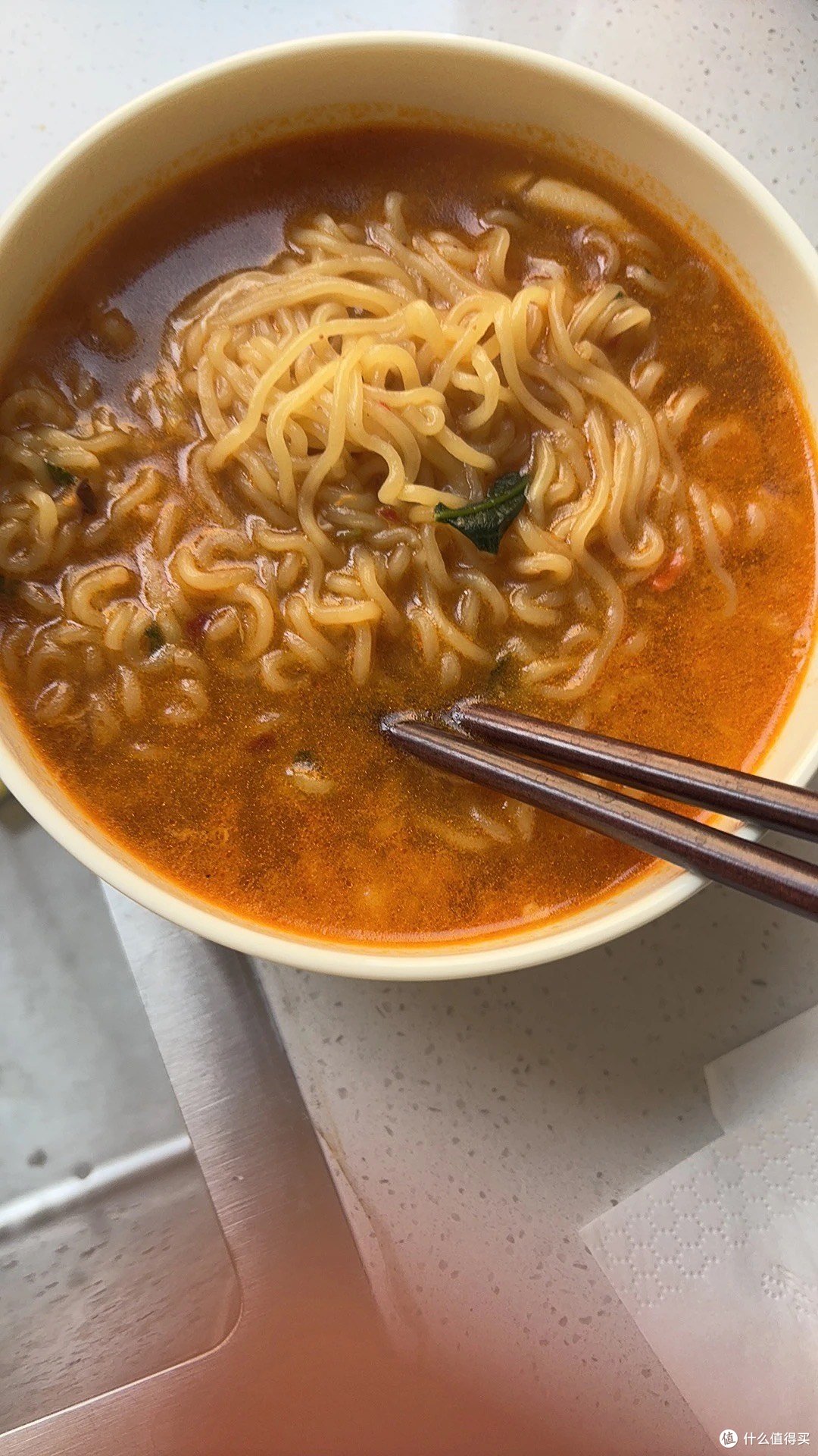 农心辣白菜辛拉面，超美味拉面！
