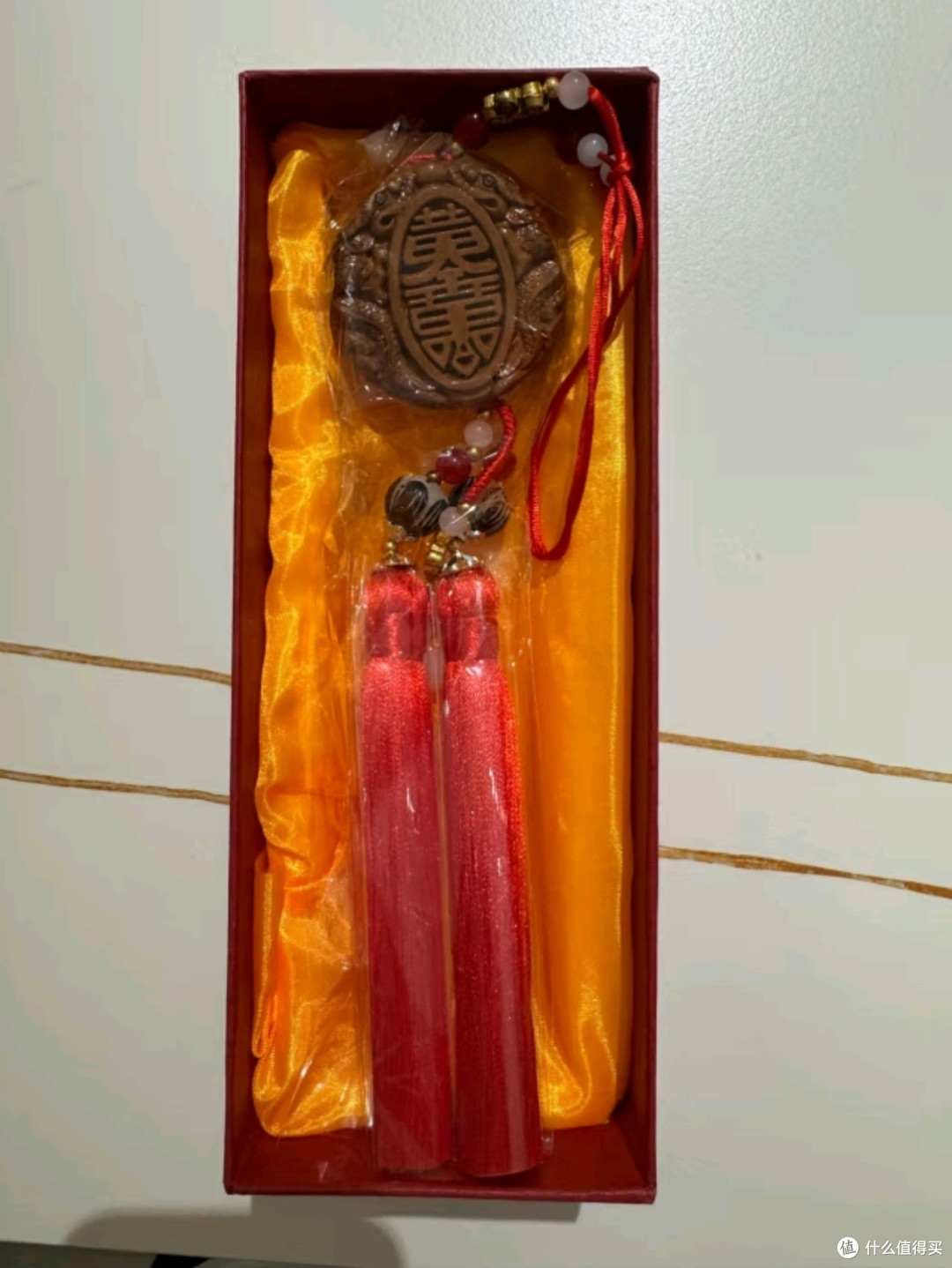 迪加伦汽车挂件:桃木福饰,护佑出入平安