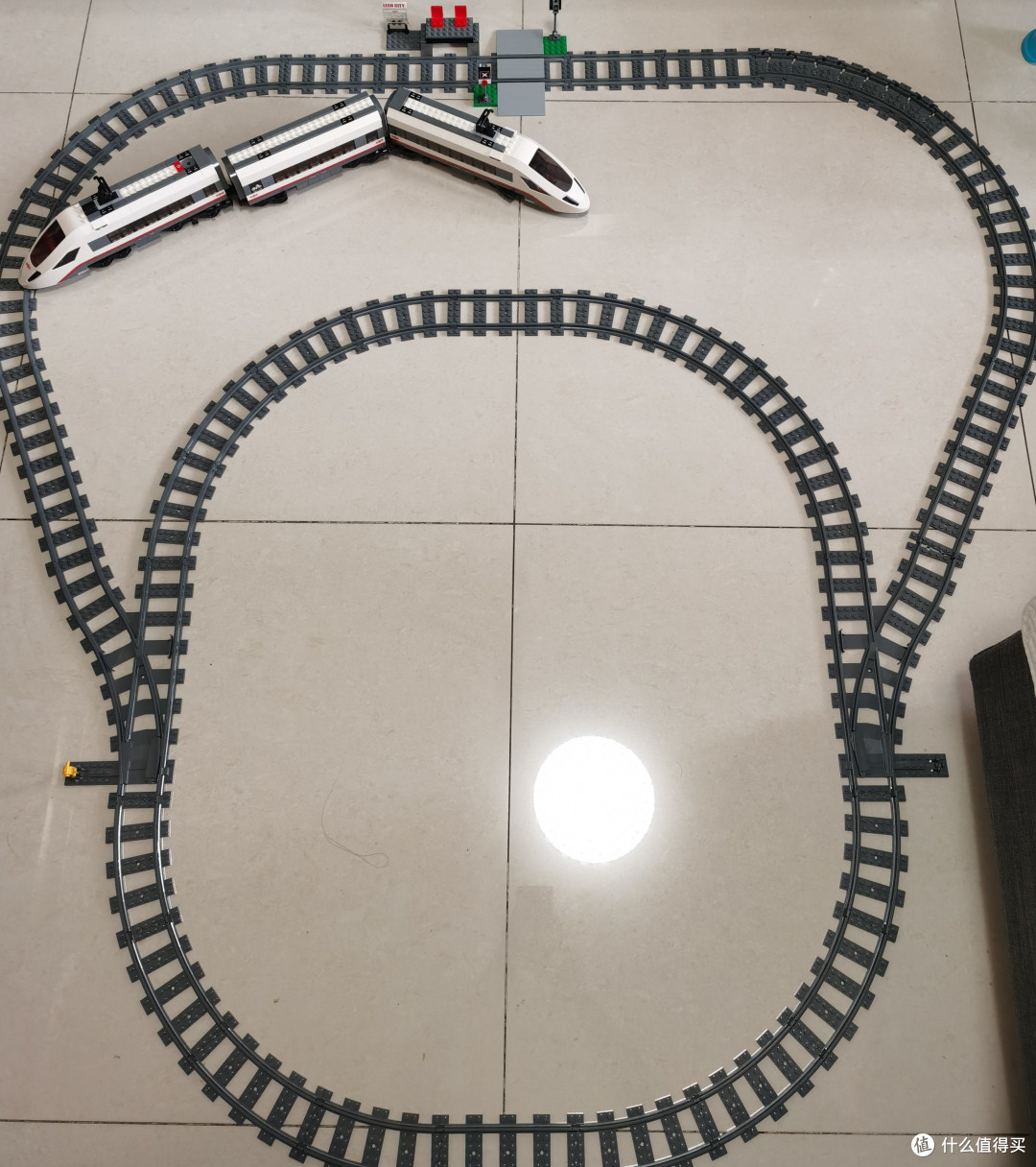 乐高火车轨道补充包:60238+60205