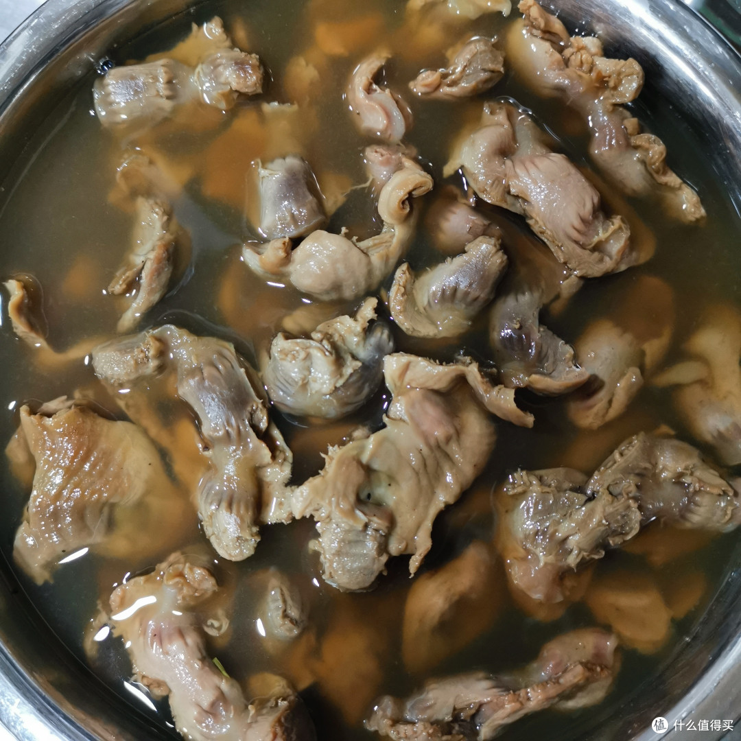 家传的鸡胗做法——没有油,没有脂肪的肉食卤味
