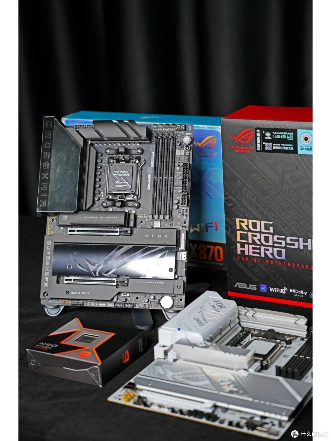 华硕AMDX870E X870系列主板:外观与性能的卓越典范