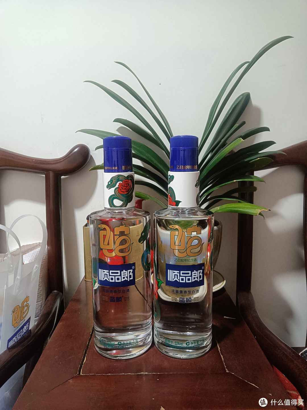 京东买的，53度，1.5L，顺品郎蛇年生肖，到货了