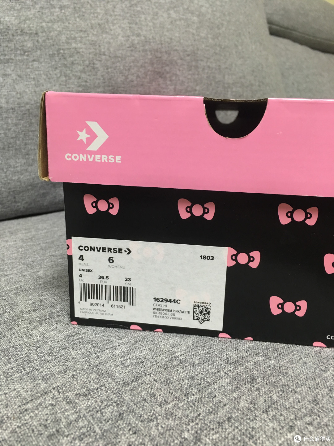 匡威xHelloKitty 162944C本站首发开箱
