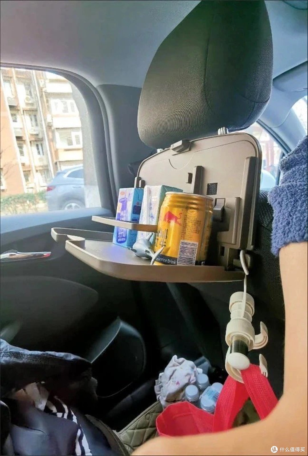 车载餐桌小桌板后座椅背可折叠 自驾游必备呀！