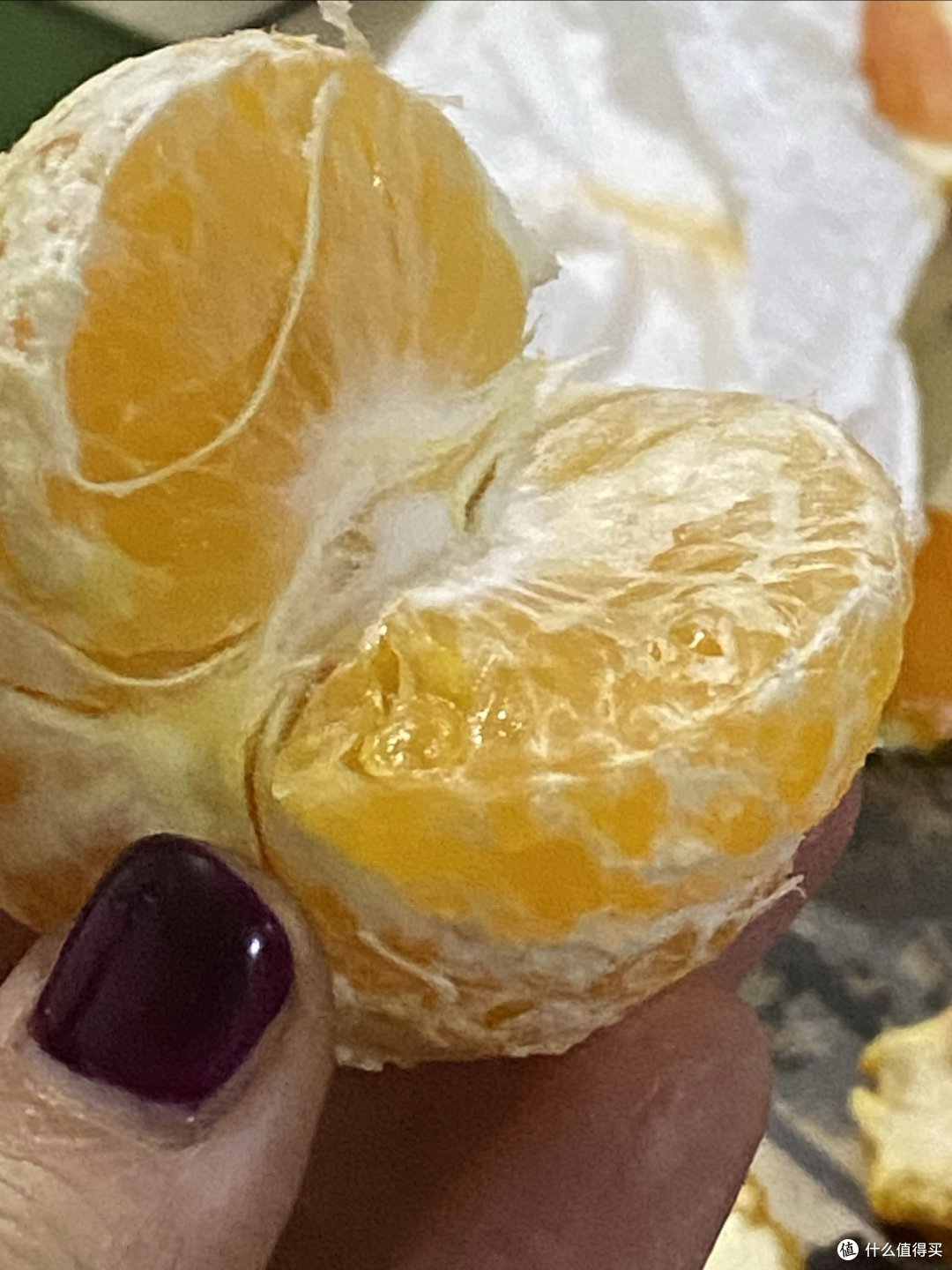 给大家分享一个超级好吃的沃柑酸酸甜甜的，很好吃