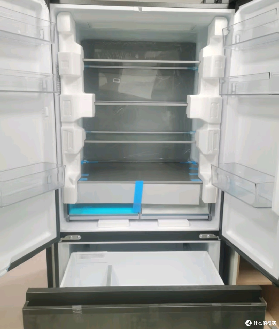 海尔510升法式多门电冰箱家用超薄一级能效BCD-510WGHFD59S9U1