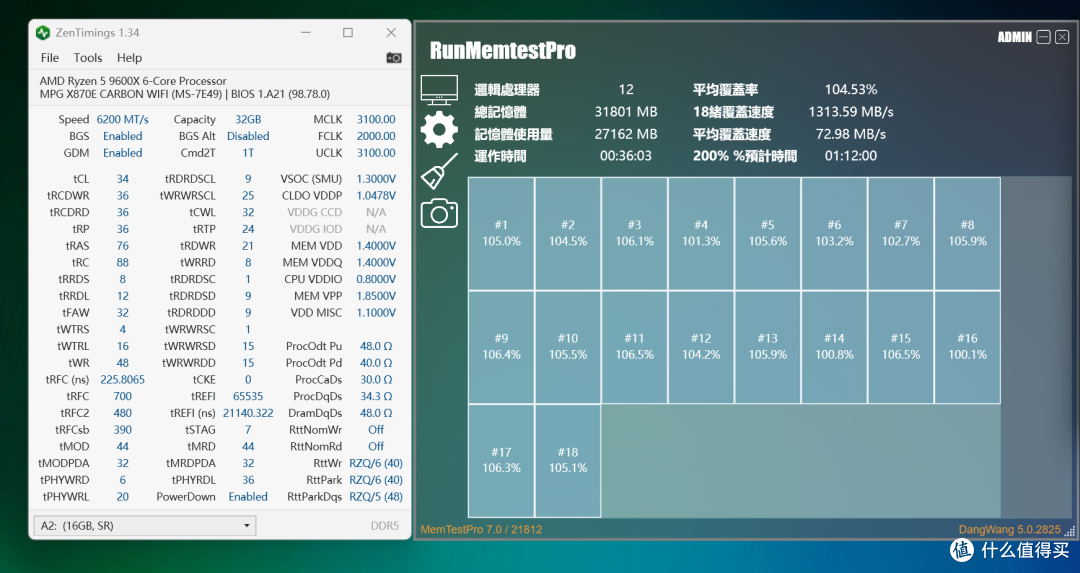 AMD锐龙绝搭国产颗粒,金百达银爵DDR5 6000C36性能优化指南