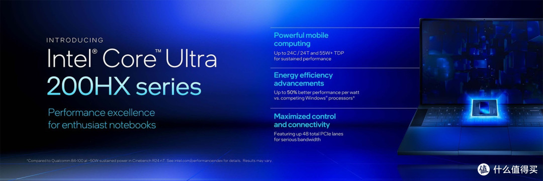 英特尔发布酷睿Ultra 200HX/H 实现150W暴力输出
