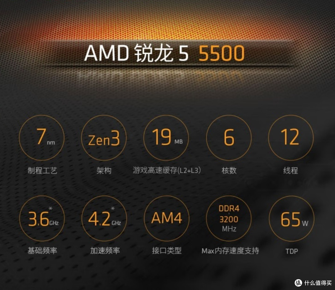 AMD锐龙R5 5500处理器,性价比之王!
