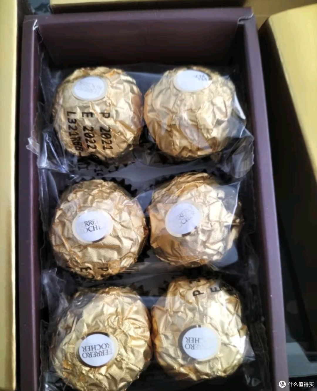 费列罗(Ferrero Rocher)巧克力礼盒装6粒榛果