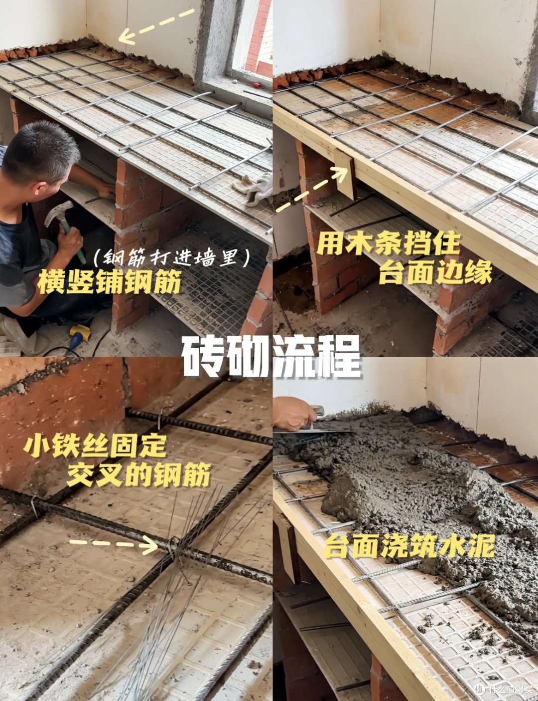 网友晒出自家厨房:“砖砌橱柜”太爽了,全屋定制根本比不上!