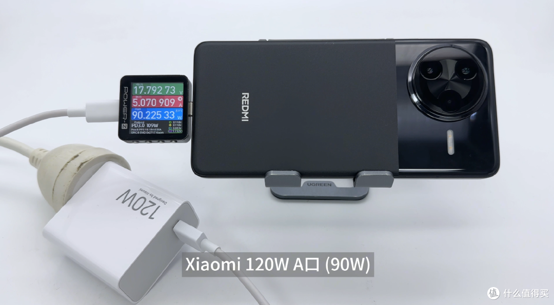 120W秒充!6000mAh充满半小时?REDMI K80 Pro 0-100充电全程测试