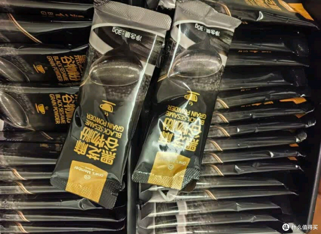 年货必备！One's Member黑芝麻谷物粉，营养代餐新选择🥣

