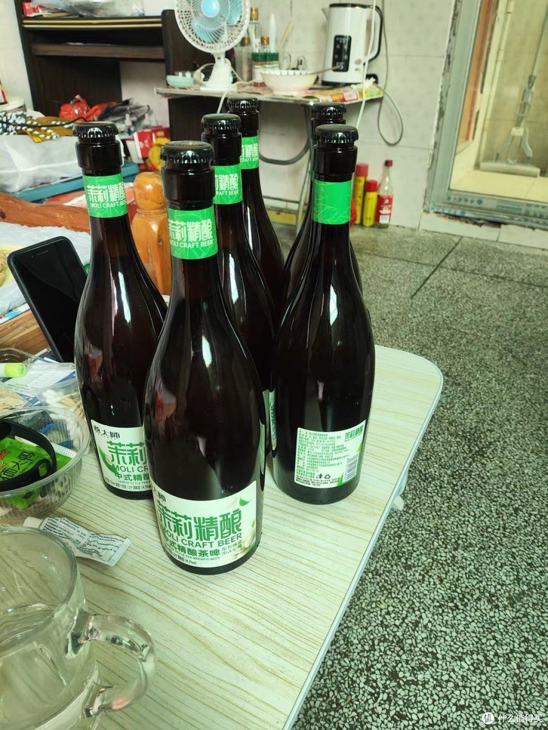 燕大师茉莉花茶中式精酿啤酒，原浆小麦醇香爽口