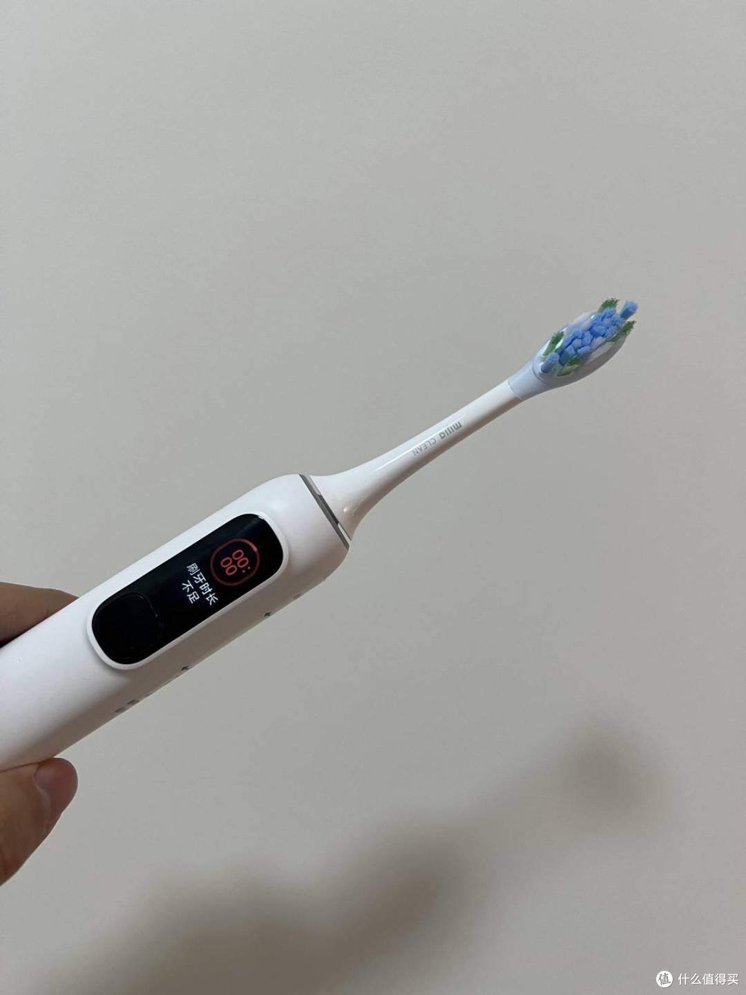 带屏幕的牙刷你用过吗?米家声波扫振电动牙刷pro开箱