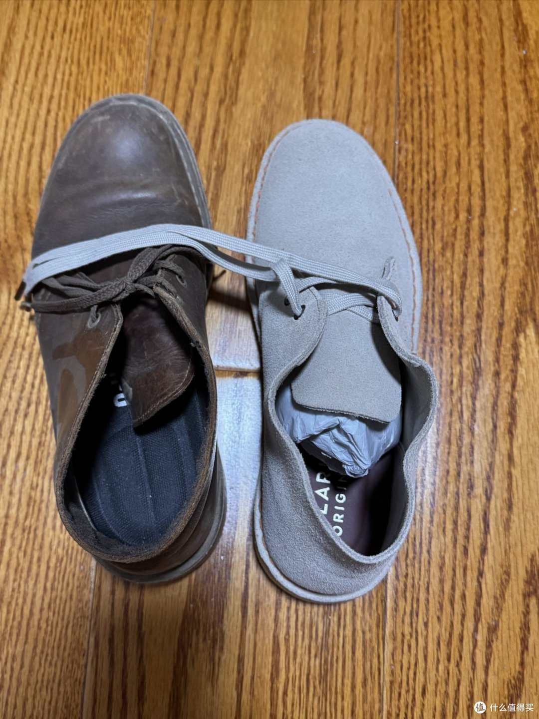 clarks 沙漠靴小晒