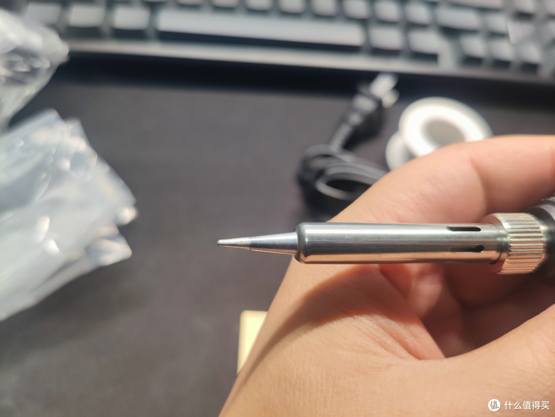 买了一个电烙铁，学着自己修东西，家庭DIY必备！