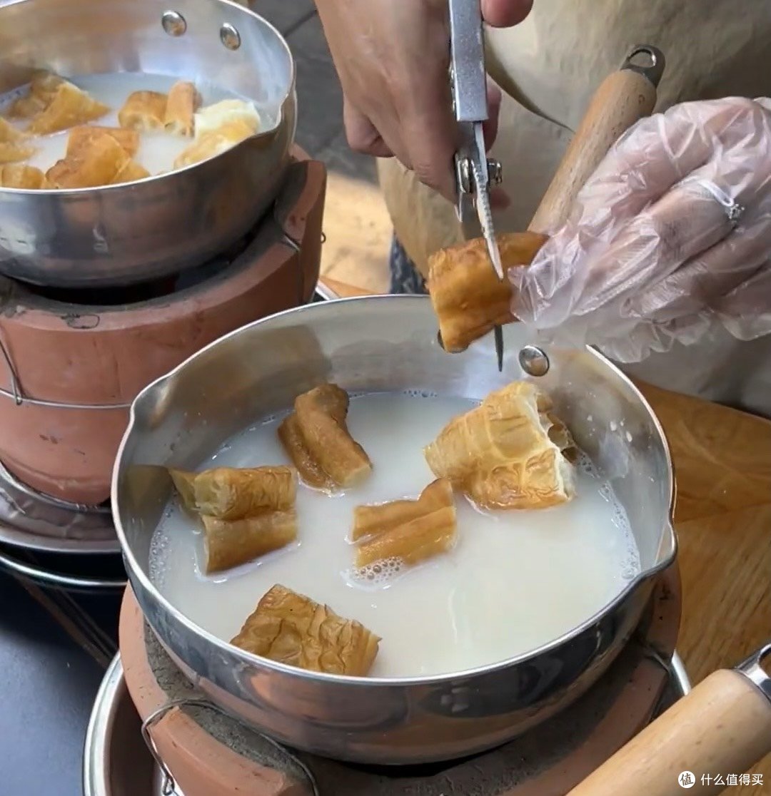 我在值得买购年货现煮豆浆油条与砂锅炖煲的美味邂逅