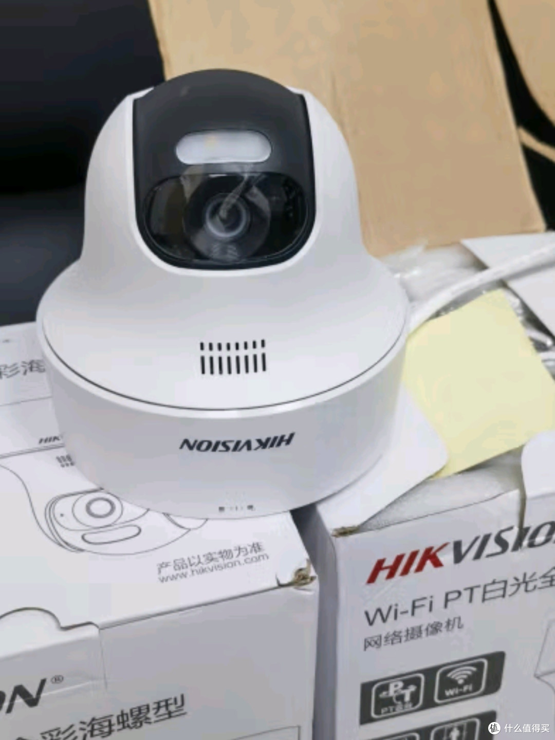 海康威视监控器摄像头—360度全景,400万超清,智享家居安全