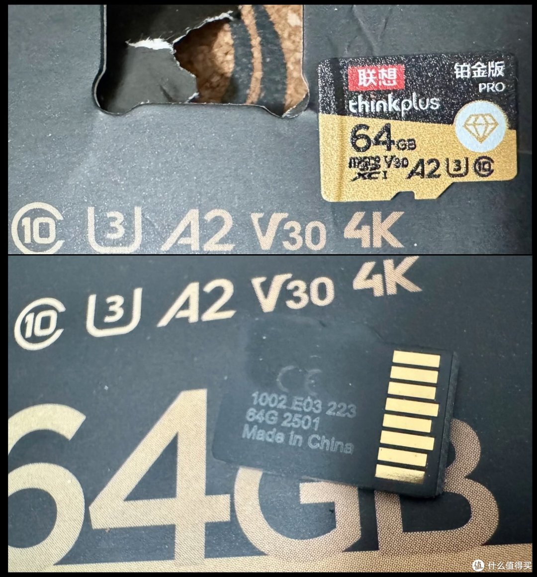 注意pdd假货 lenovo联想 thinkplus tf卡_存储卡_什么值得买