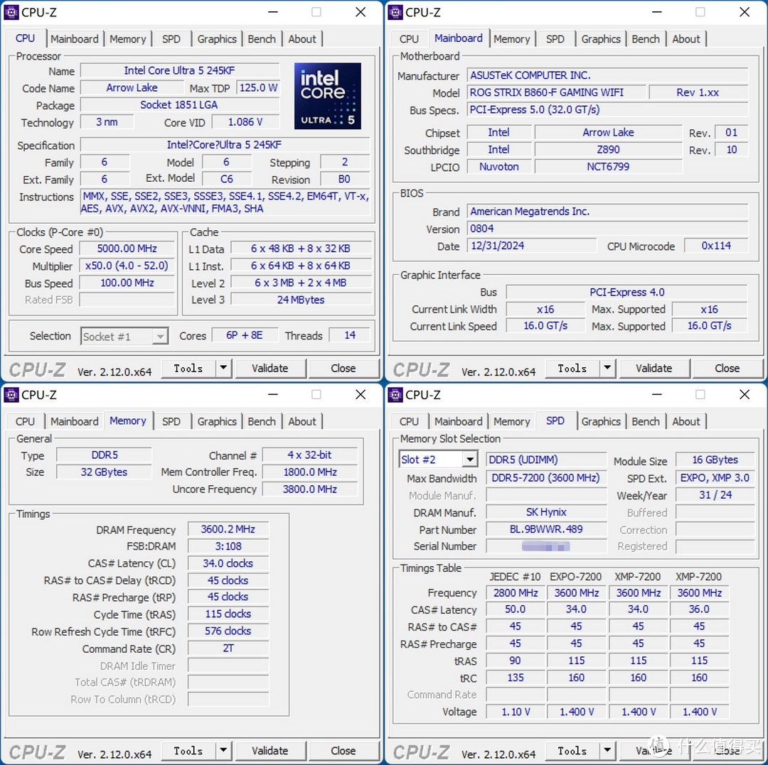 最后一块拼图终补齐，ROG STRIX B860-F首发评测&装机分享